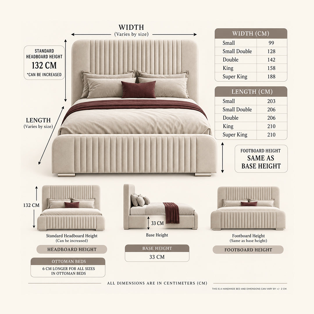 2026 Toronto Lux Bed Frame
