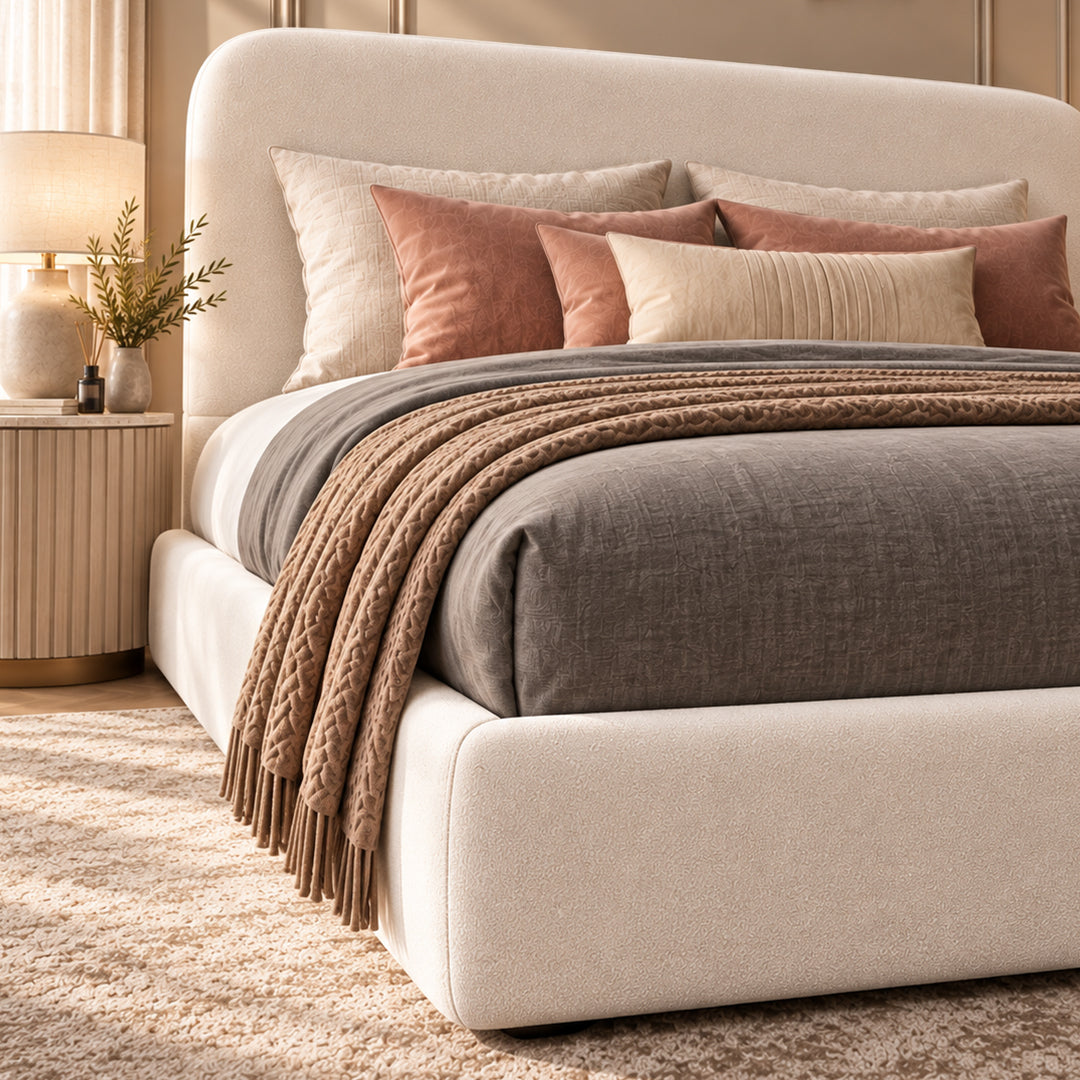 2026 Mona Lisa bed with optional ottoman storage