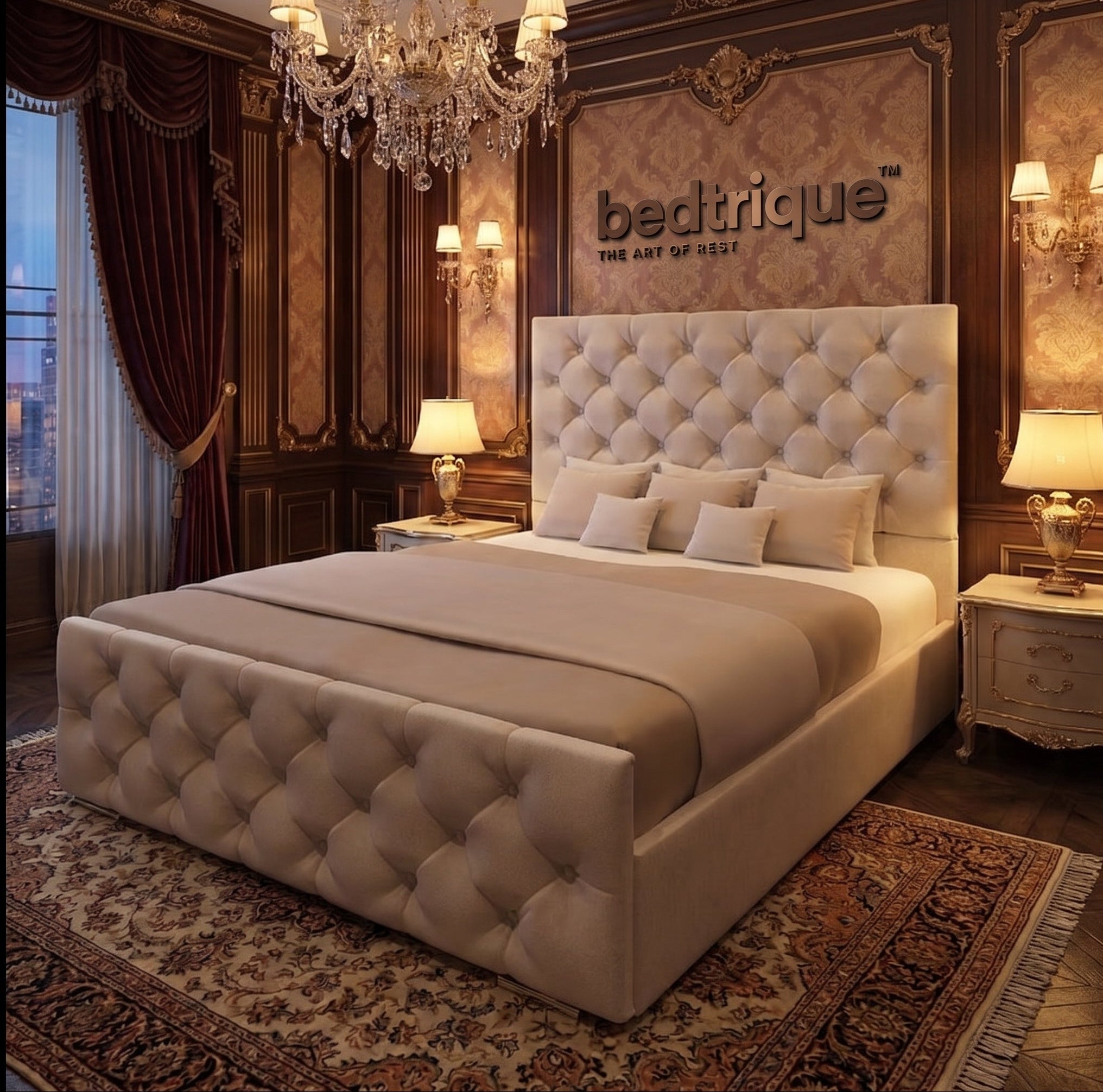 2026 New Monaco Upholstered Bed