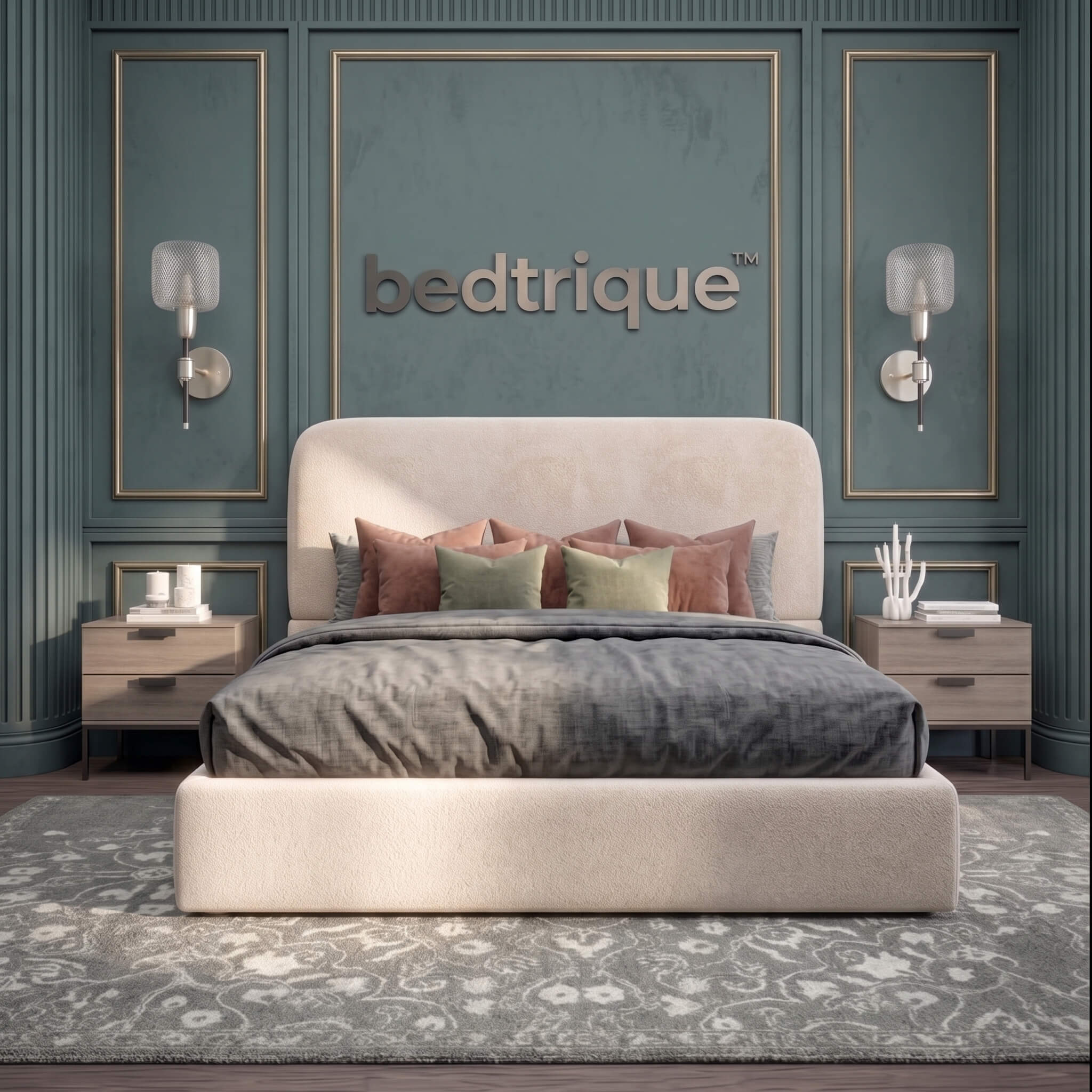 2026 Mona Lisa bed with optional ottoman storage