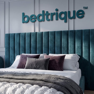 2026 Duke Of bedtrique™ Luxury Hotel Style Wide 3 Piece Headboard Bed